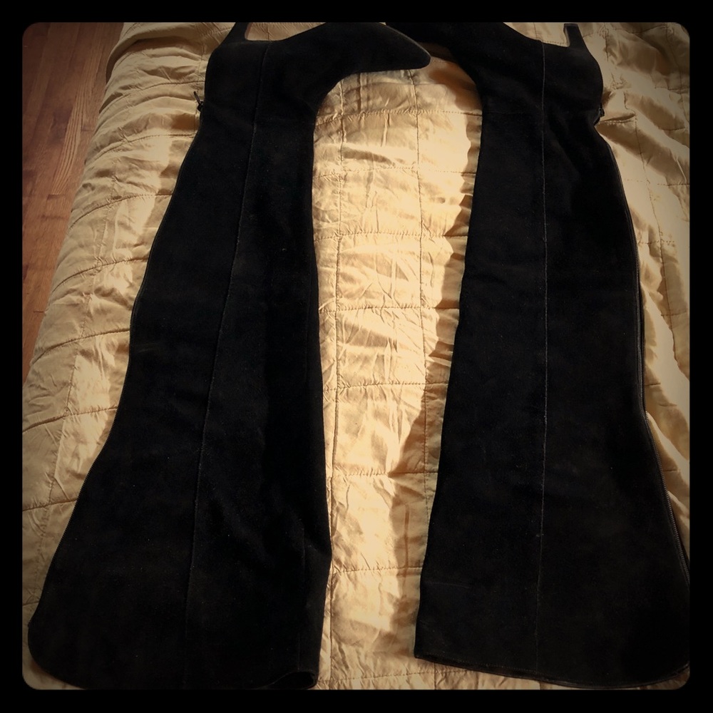 Thigh high boots size 11m . Sexy stylish